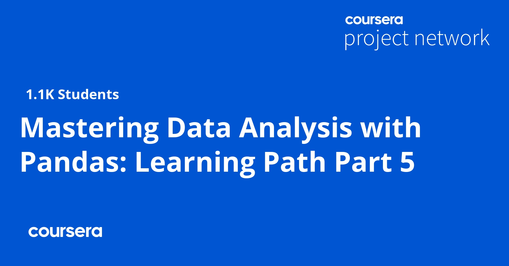 Mastering Data Analysis With Pandas Learning Path Part 5 Coursya