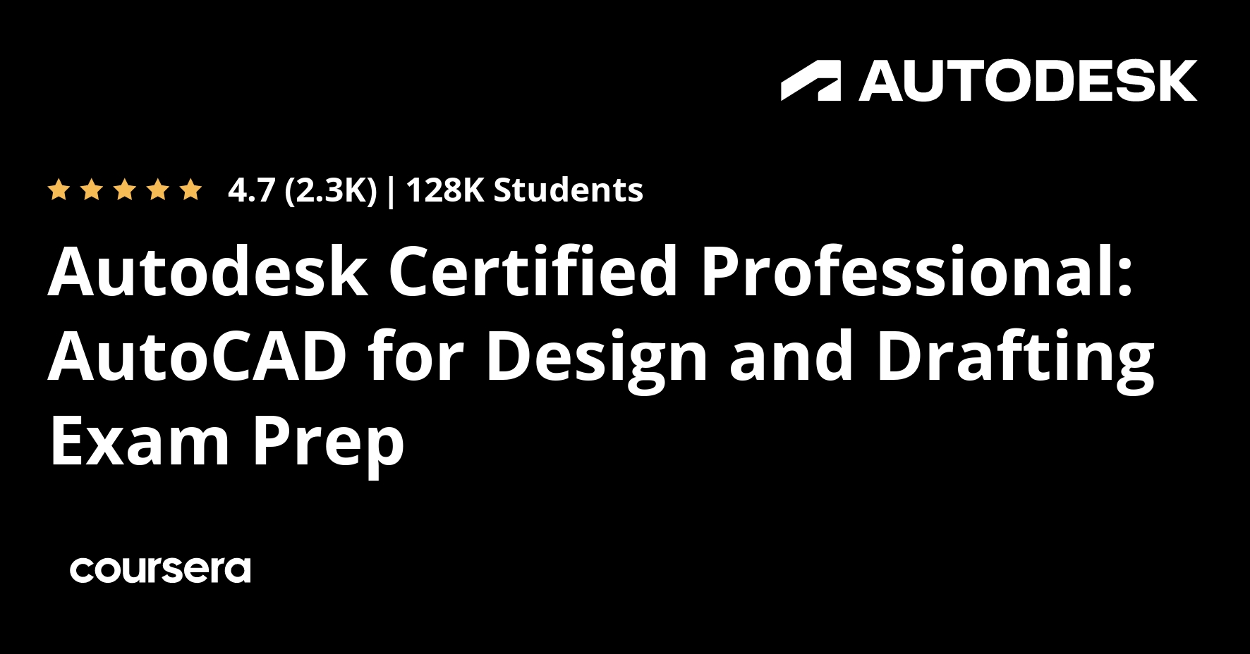 Autodesk Certified Professional: AutoCAD for Design and Drafting Exam