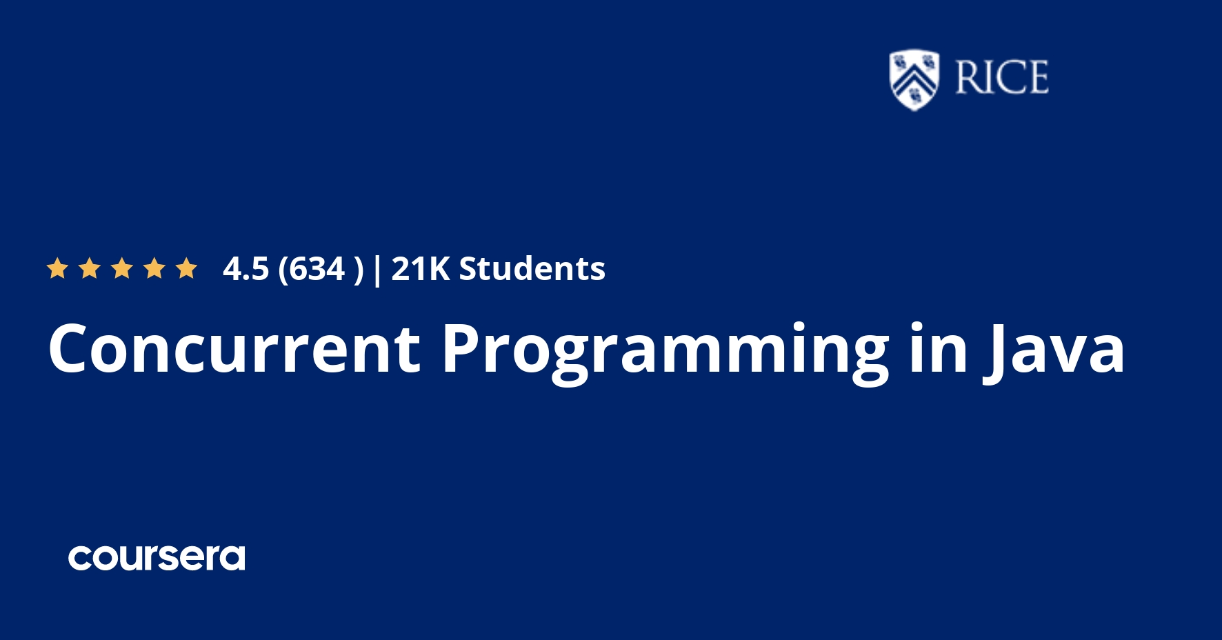 Concurrent Programming in Java Coursya