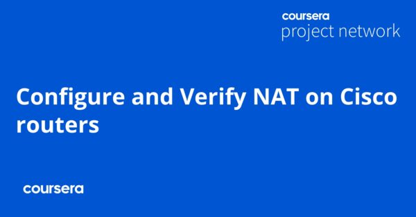 Configure and Verify NAT on Cisco routers