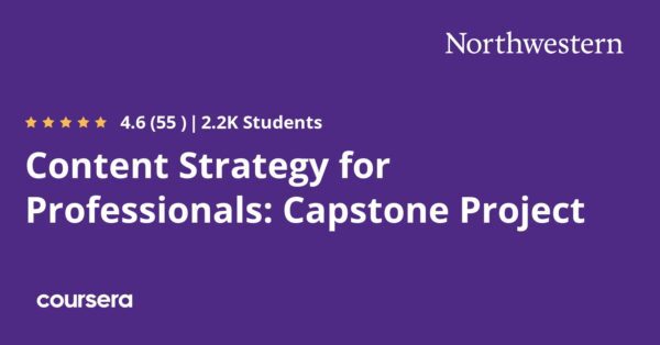 Content Strategy for Professionals: Capstone Project