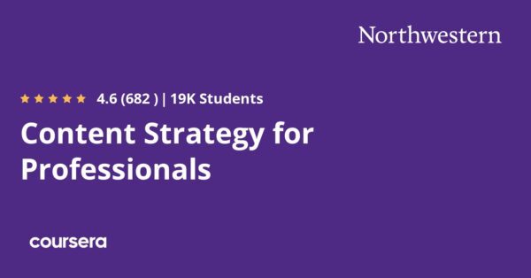 Content Strategy for Professionals Specialization