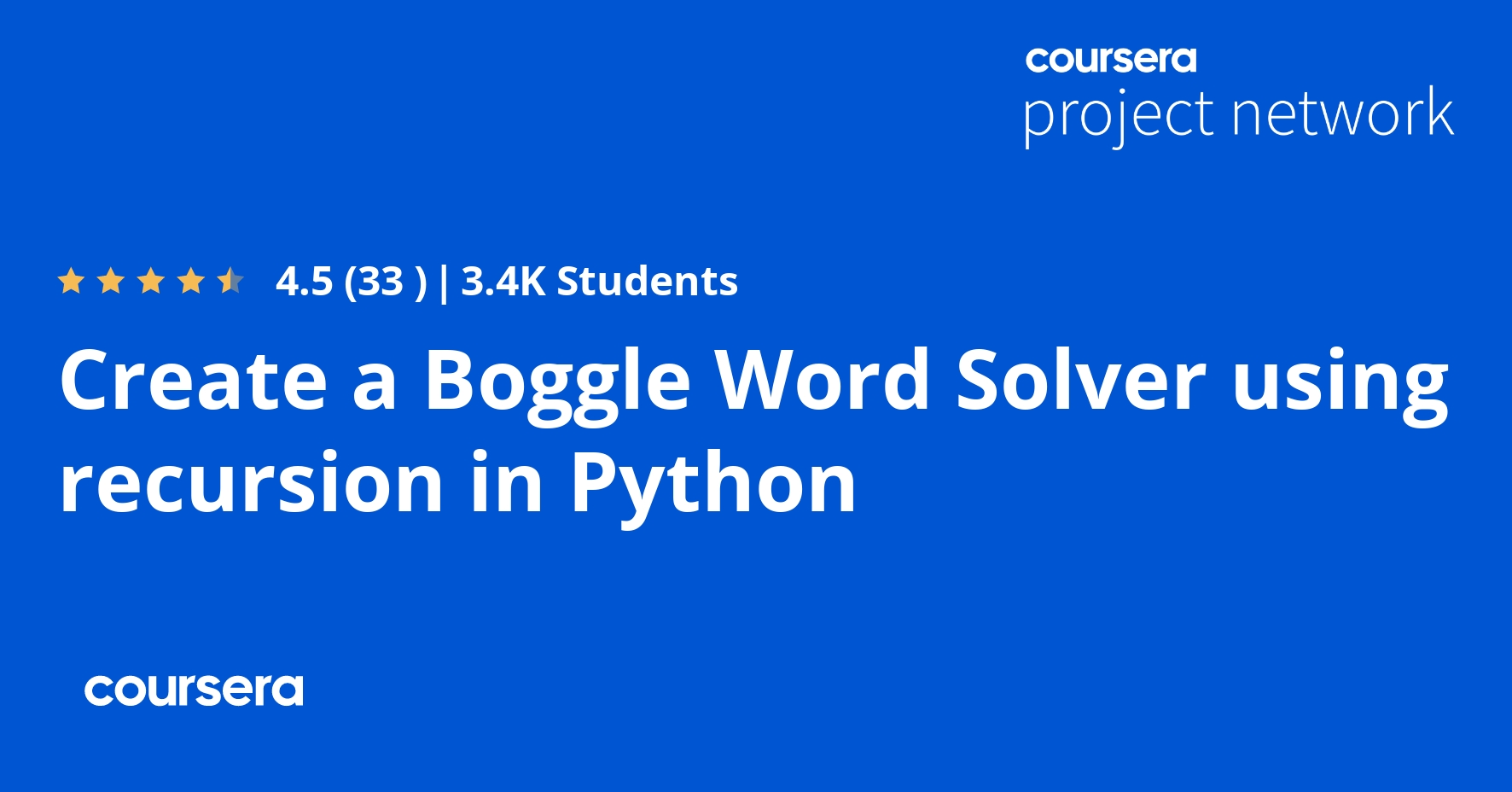 Create A Boggle Word Solver Using Recursion In Python - Coursya