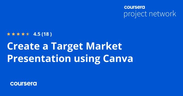 Create a Target Market Presentation using Canva