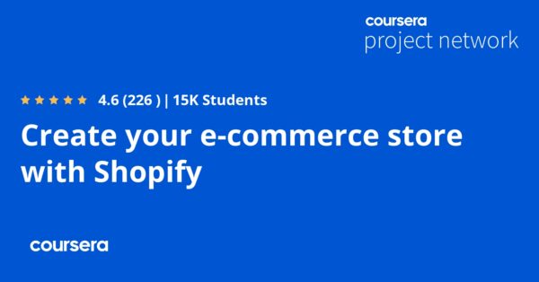 Create your e-commerce store with Shopify