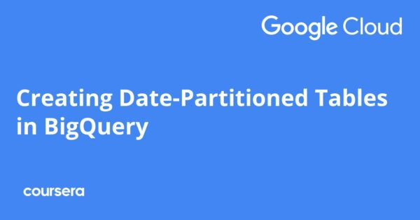 Creating Date-Partitioned Tables in BigQuery