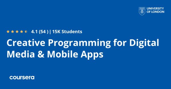 Creative Programming for Digital Media & Mobile Apps