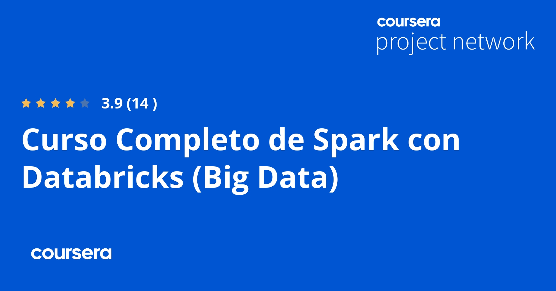 Curso Completo De Spark Con Databricks (Big Data) - Coursya