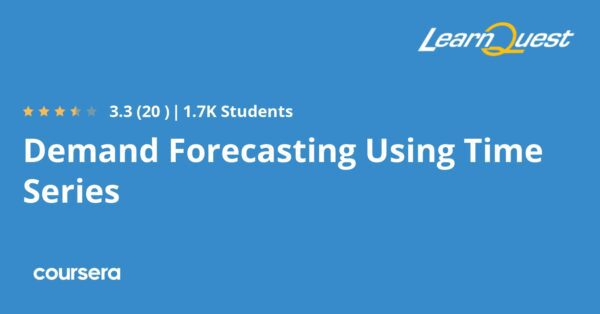 Demand Forecasting Using Time Series