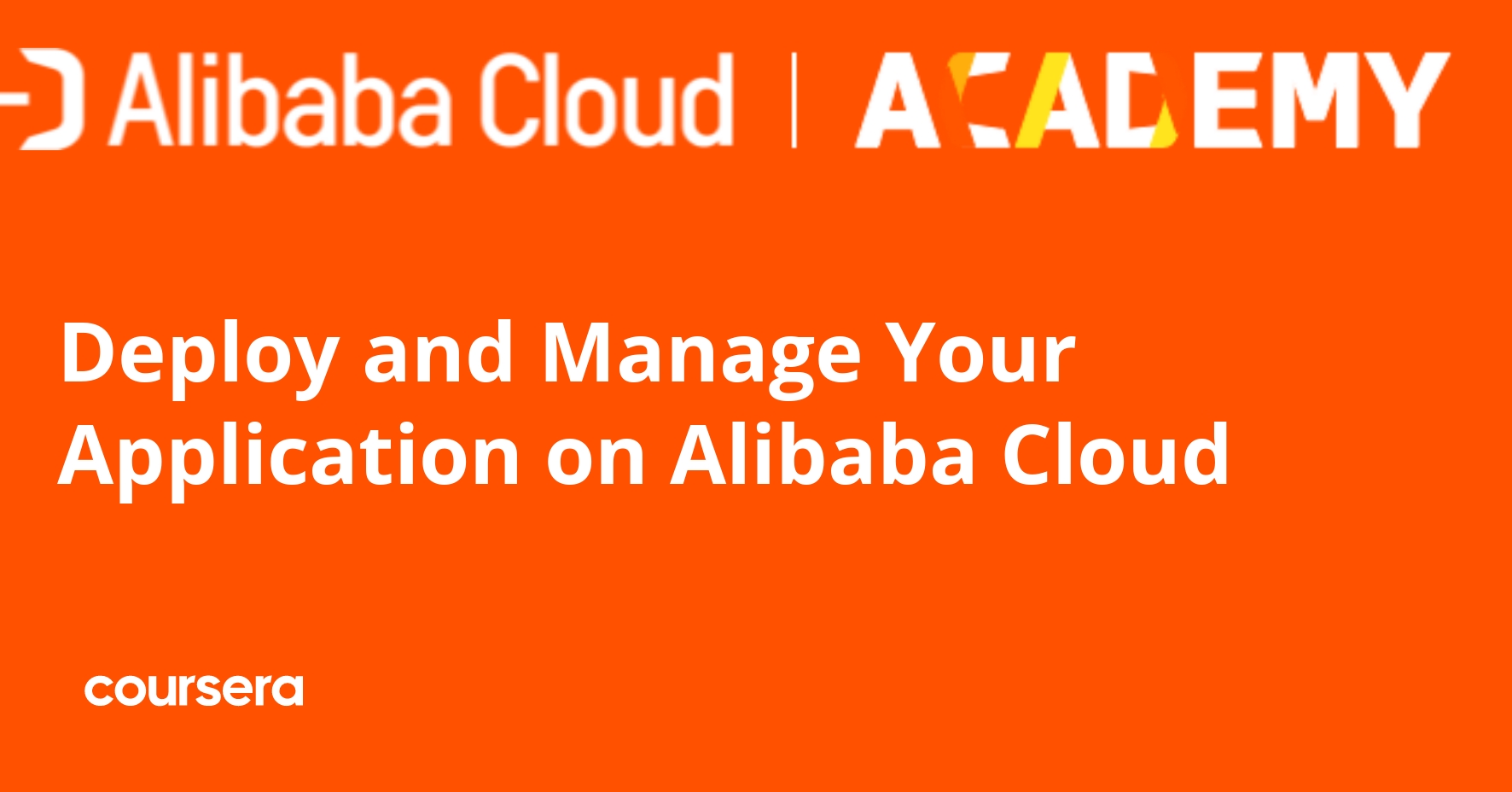 Deploy and Manage Your Application on Alibaba Cloud
