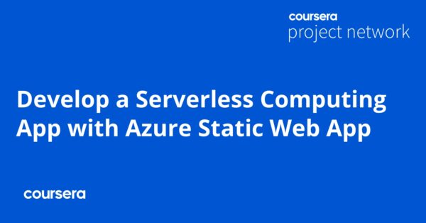 Develop a Serverless Computing App with Azure Static Web App