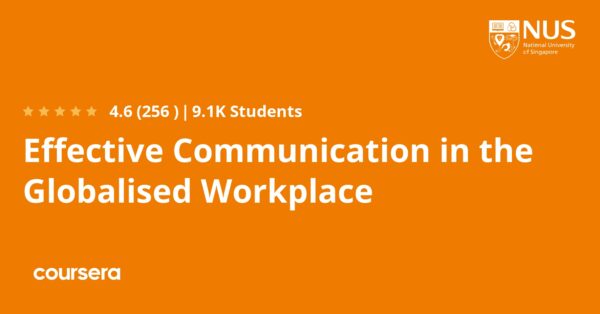 Effective Communication in the Globalised Workplace Specialization