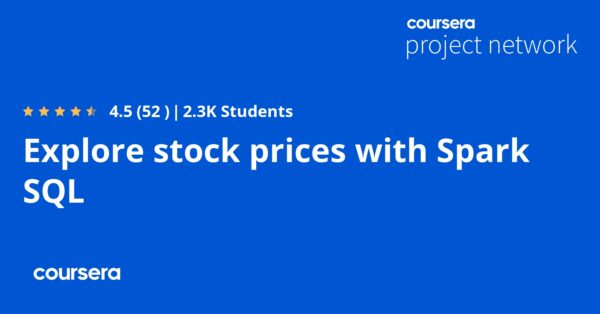 Explore stock prices with Spark SQL