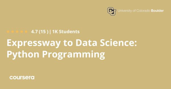 Expressway to Data Science: Python Programming Specialization