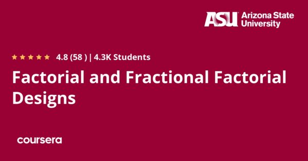 Factorial and Fractional Factorial Designs