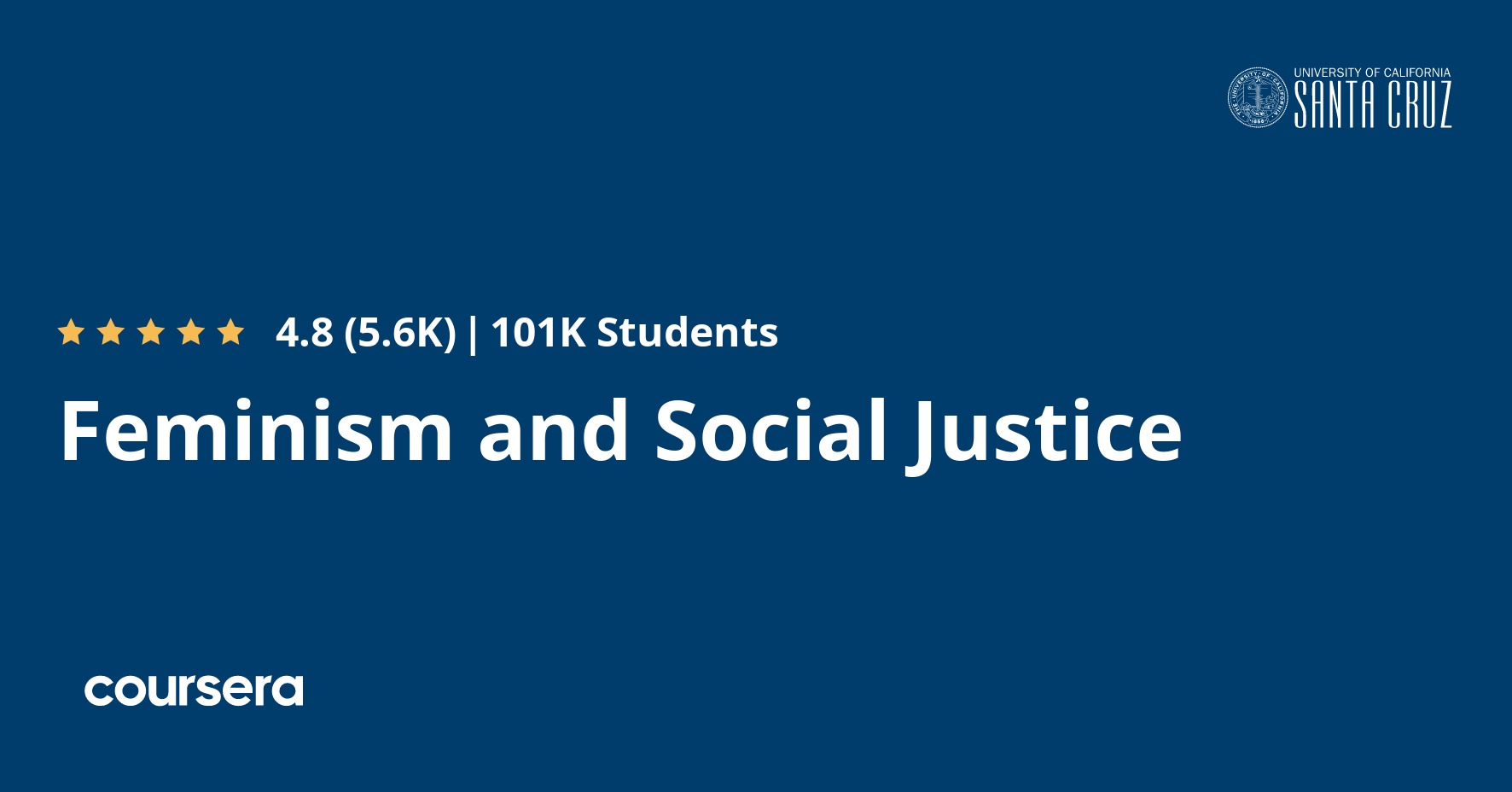 Feminism And Social Justice Coursya