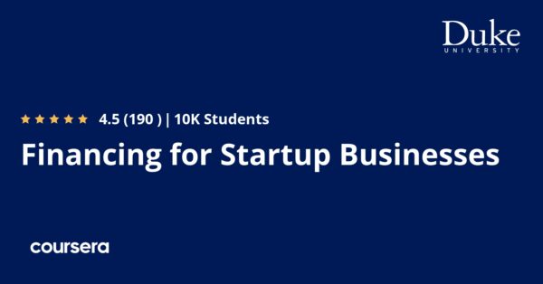 Financing for Startup Businesses