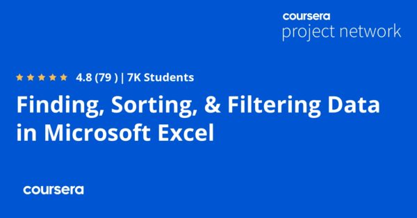 Finding, Sorting, & Filtering Data in Microsoft Excel