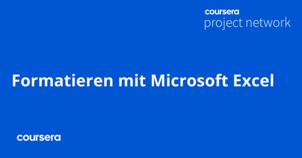 Formatieren mit Microsoft Excel