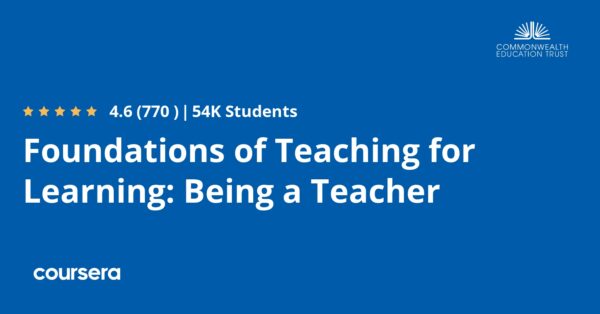 Foundations of Teaching for Learning: Being a Teacher