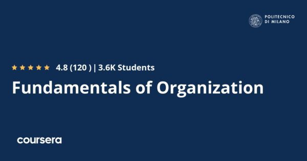 Fundamentals of Organization
