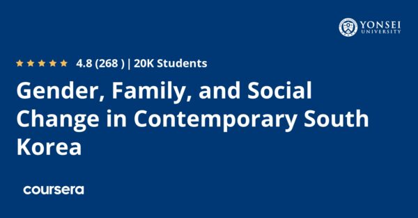 Gender, Family, and Social Change in Contemporary South Korea
