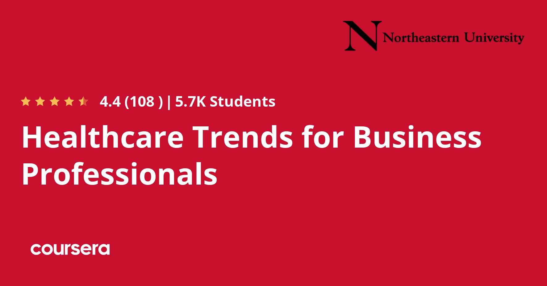 Healthcare Trends for Business Professionals Specialization