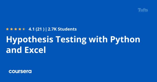 Hypothesis Testing with Python and Excel