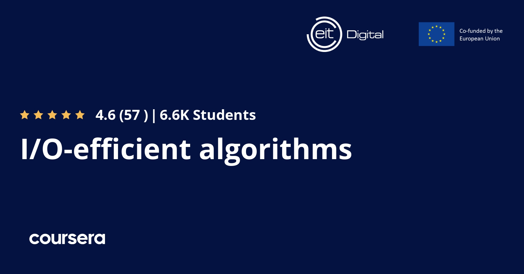 I/O-efficient algorithms