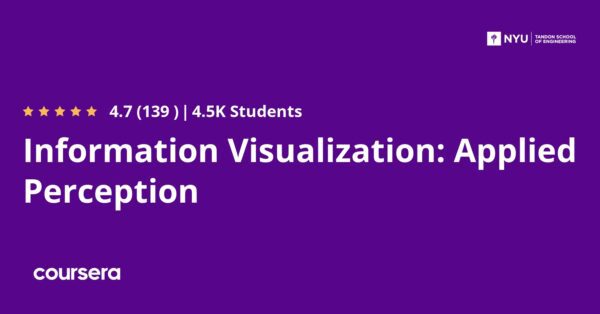 Information Visualization: Applied Perception