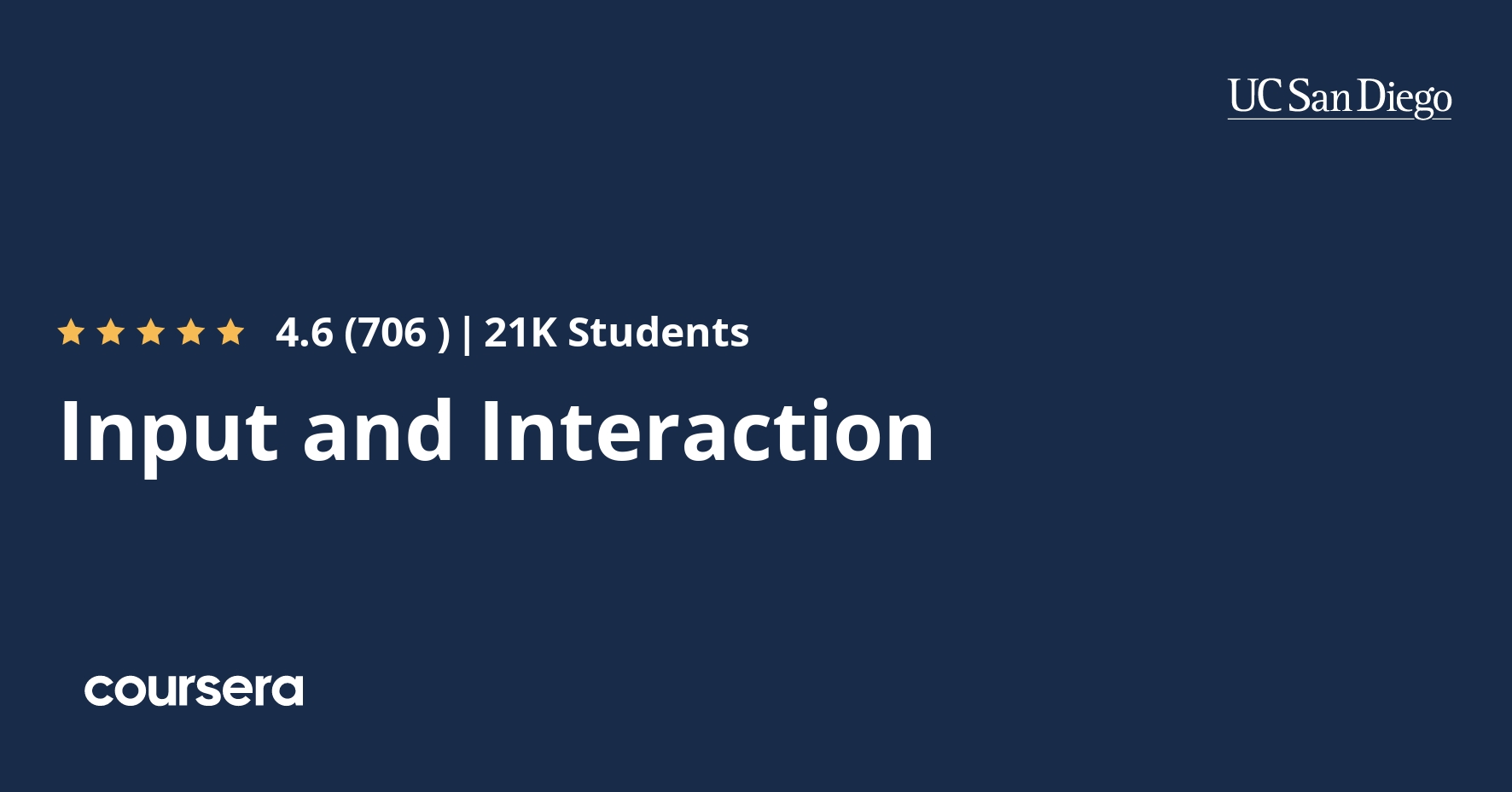 Input and Interaction