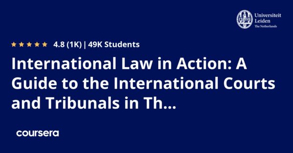 International Law in Action: A Guide to the International Courts and Tribunals in The Hague