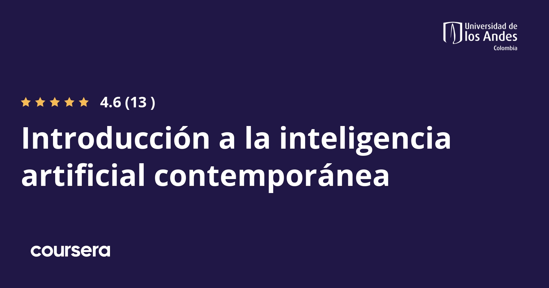 Introducción a la inteligencia artificial contemporánea
