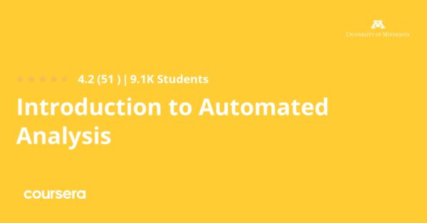 Introduction to Automated Analysis