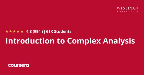 Introduction to Complex Analysis