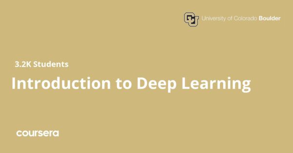 Introduction to Deep Learning