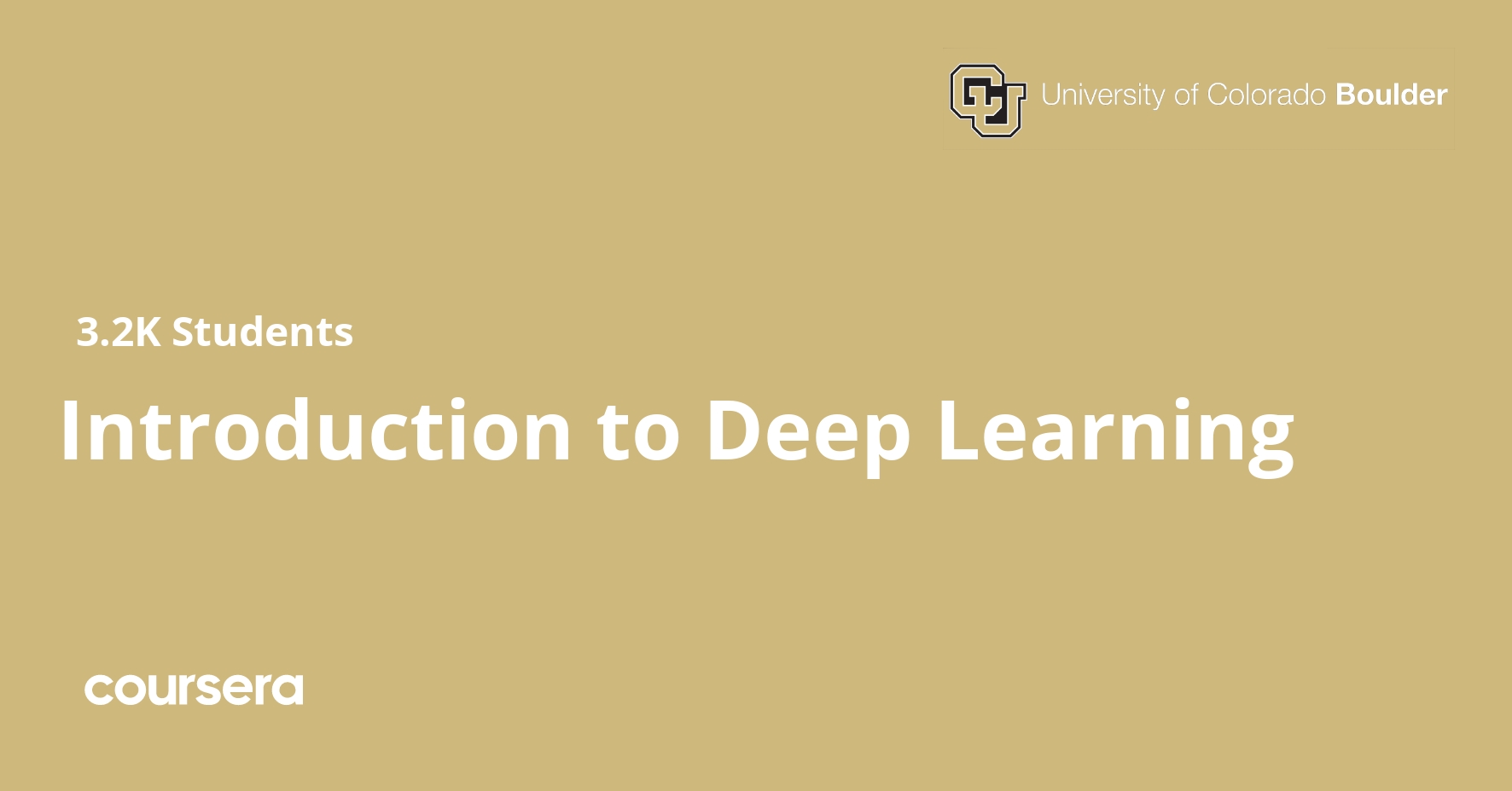 Introduction To Deep Learning - Coursya