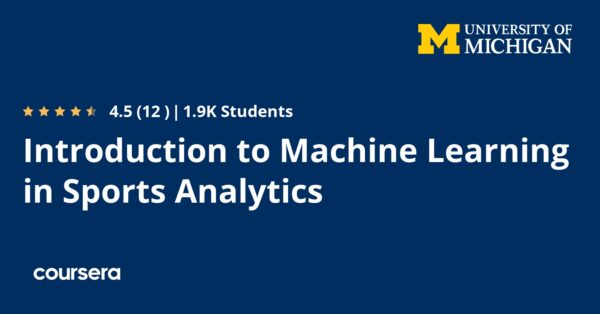 Introduction to Machine Learning in Sports Analytics