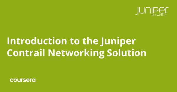 Introduction to the Juniper Contrail Networking Solution