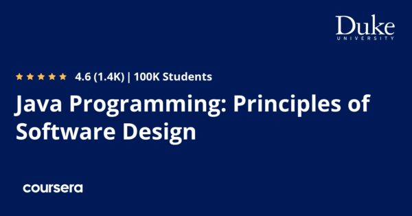 Java Programming: Principles of Software Design