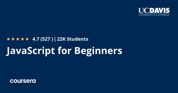 JavaScript for Beginners Specialization
