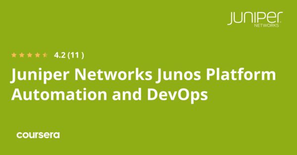 Juniper Networks Junos Platform Automation and DevOps Specialization