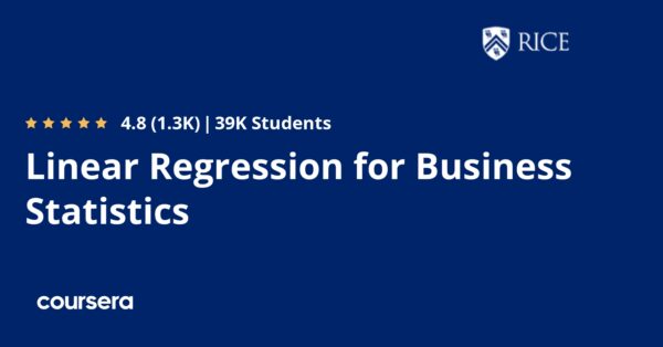 Linear Regression for Business Statistics