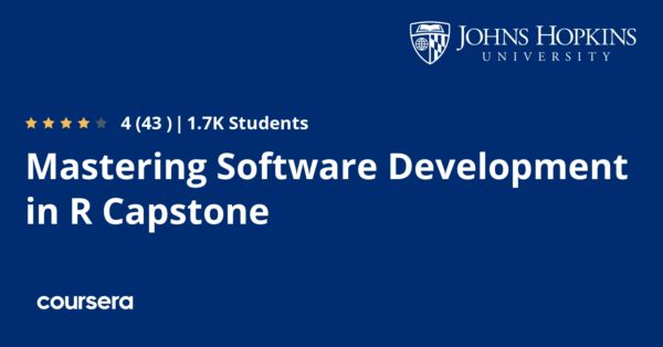 Mastering Software Development in R Capstone