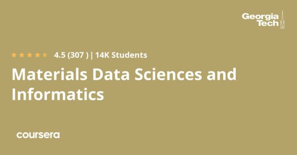 Materials Data Sciences and Informatics