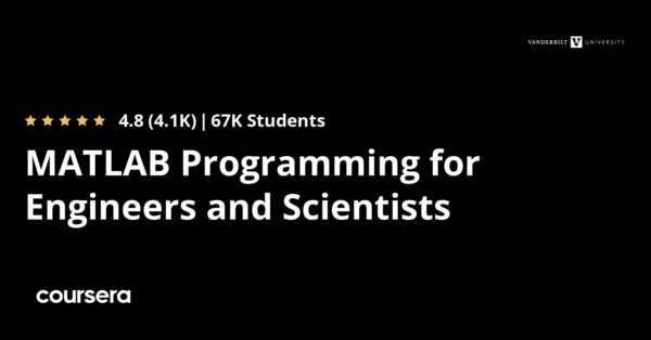 MATLAB Programming for Engineers and Scientists Specialization