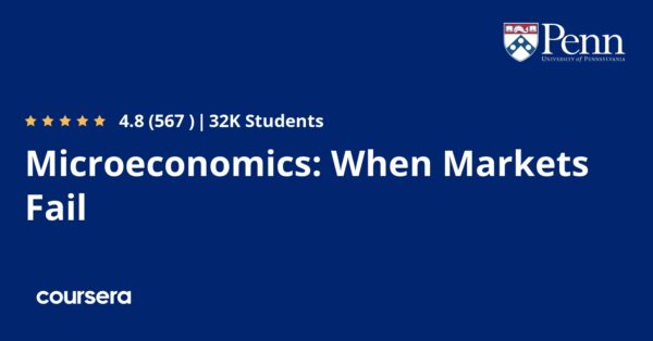 Microeconomics: When Markets Fail