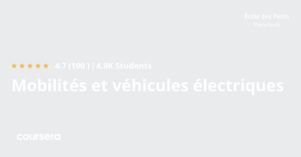 Mobilités et véhicules électriques