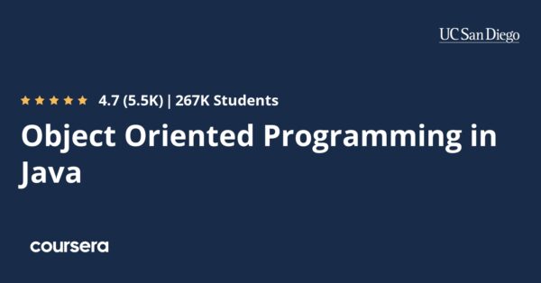 Object Oriented Programming in Java