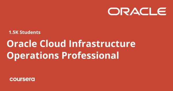 Oracle Cloud Infrastructure Operations Professional - Coursya